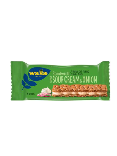 Сэндвич овсяный Wasa Sandwich Sourcream & Onion 33г сметана и лук