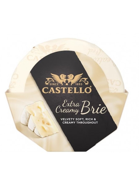 Мягкий сливочный сыр Castello Extra Creamy Brie 200г