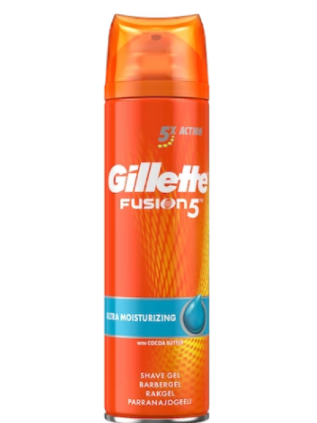 Гель для бритья Gillette Fusion Moisturizing Gel 200мл