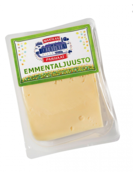 Сыр в нарезке без лактозы Maatilan Parhaat Emmental 300г